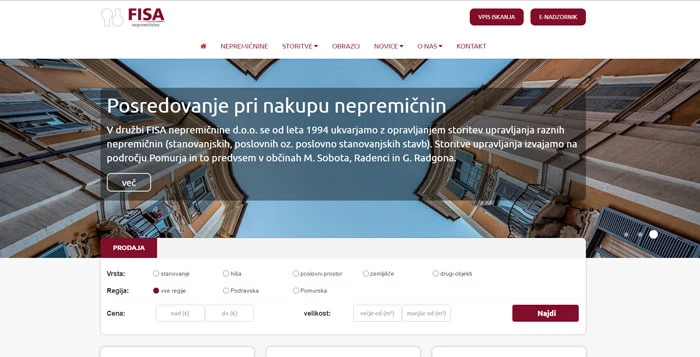 Fisa nepremičnine