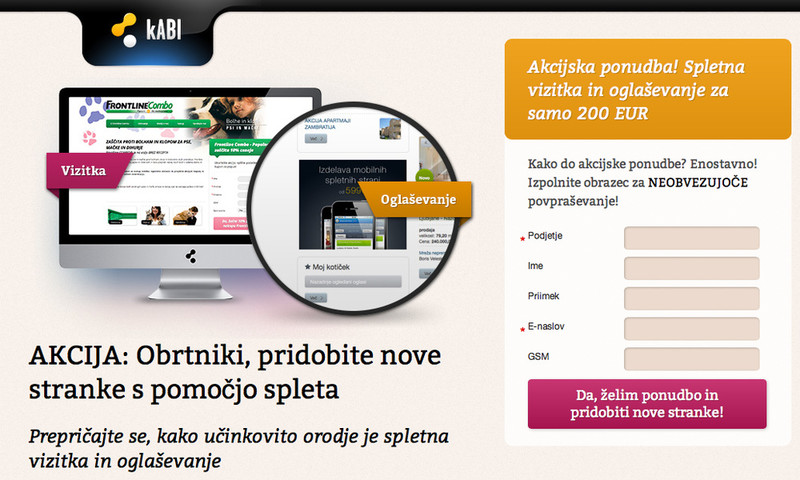 Prilagođenji web sajtovi različitim oblastima rada