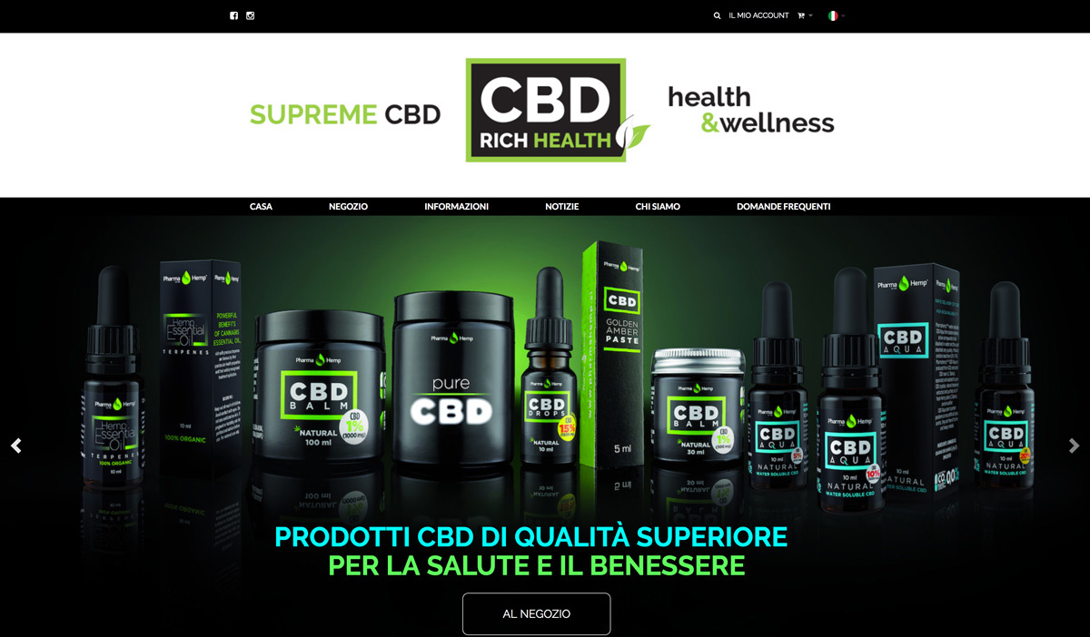 Spletna trgovina: https://www.cbd-rich-health.com/