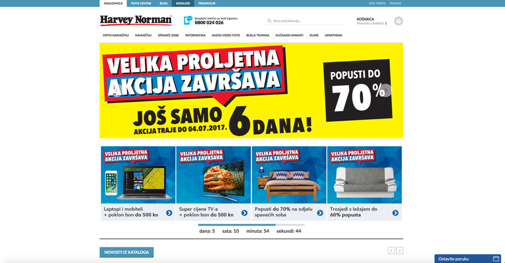 Harvey Norman, Hrvatska