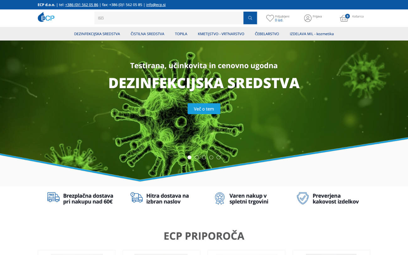 Spletna trgovina ECP