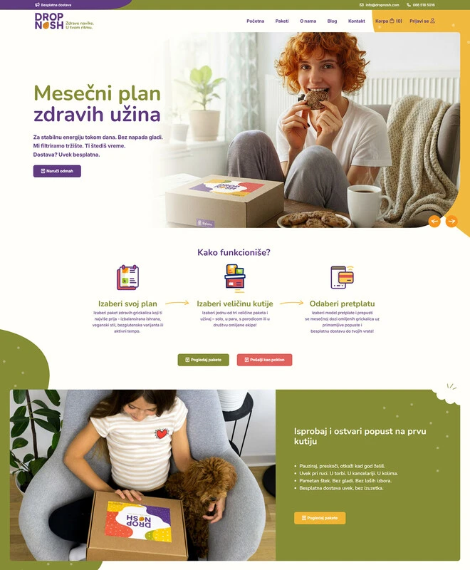 Web-trgovine/dropnosh