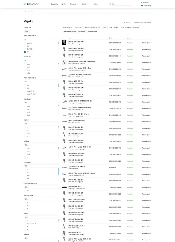 Web-trgovine/tehnocom