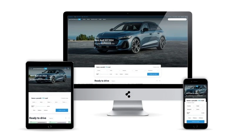 Primer web sajta porscheinterauto.net